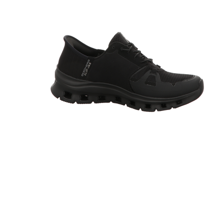 Skechers Damen Slipper Slip-Ins: Glide-Step in schwarz