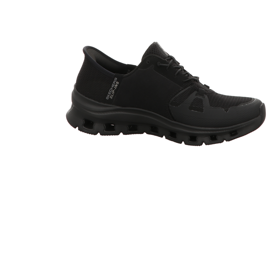 Skechers Damen Slipper Slip-Ins: Glide-Step in schwarz