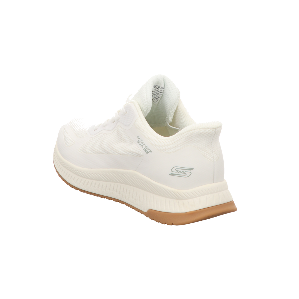 Skechers Damen Slipper Slip-Ins:bobs Squad 4-Staple in weiss