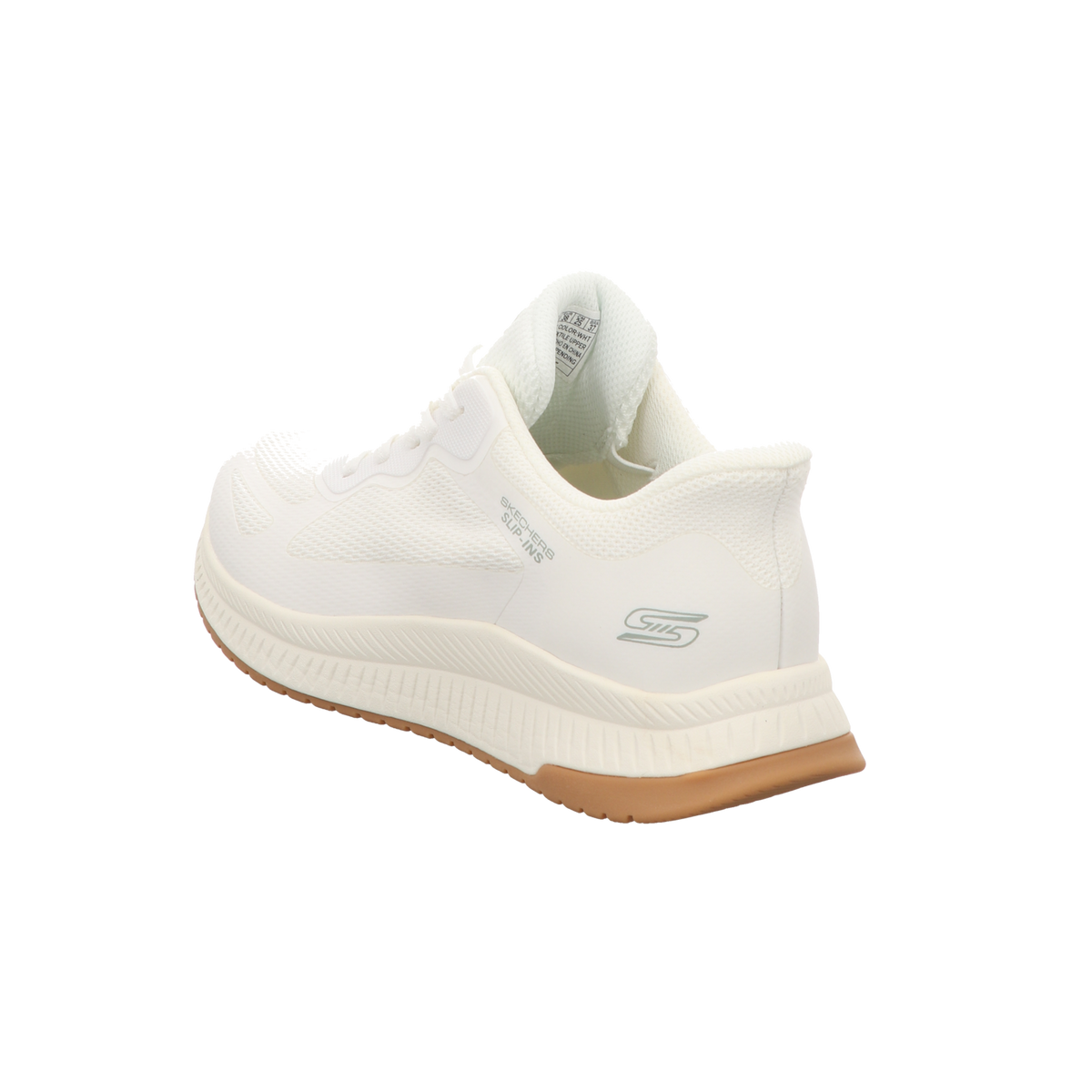 Skechers Damen Slipper Slip-Ins:bobs Squad 4-Staple in weiss