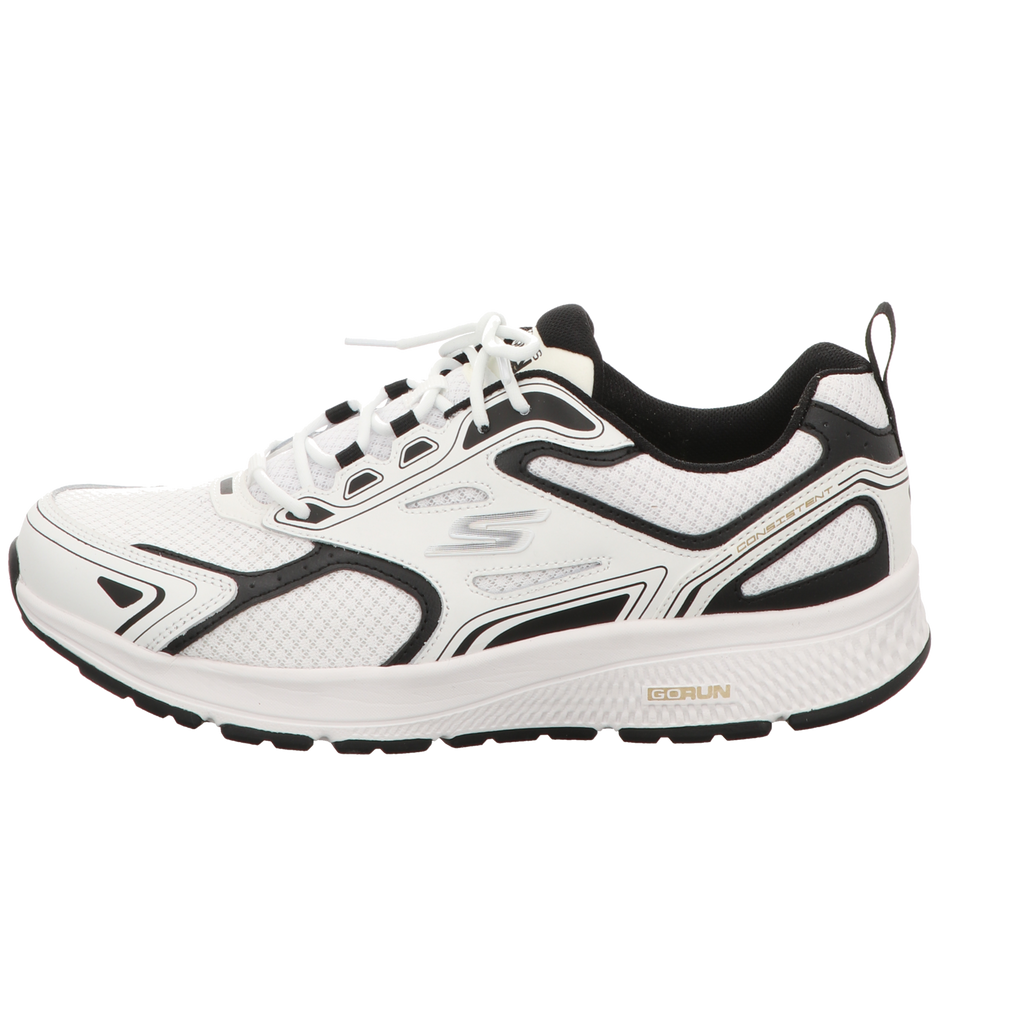 Skechers Herren Schnürschuh Go Run in weiss