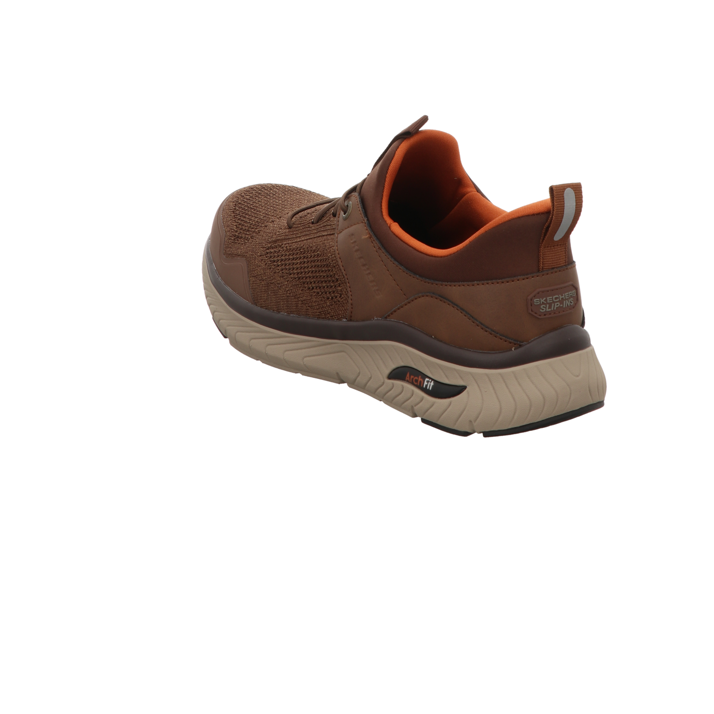 Skechers Herren Schnürschuh Slip-In Arch Fit in braun