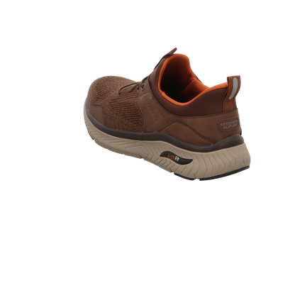 Skechers Herren Schnürschuh Slip-In Arch Fit in braun