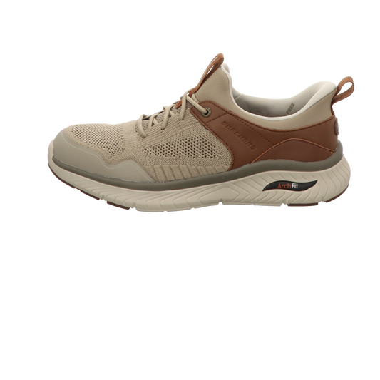 Skechers Herren Schnürschuh Slip-Ins Arch Fit Crosser in grau