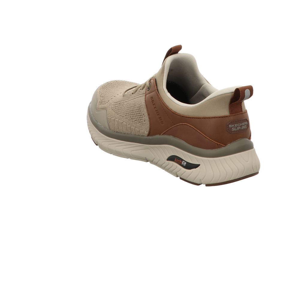 Skechers Herren Schnürschuh Slip-Ins Arch Fit Crosser in grau