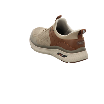 Skechers Herren Schnürschuh Slip-Ins Arch Fit Crosser in grau