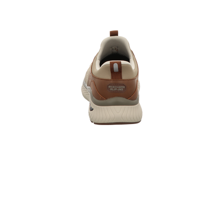 Skechers Herren Schnürschuh Slip-Ins Arch Fit Crosser in grau