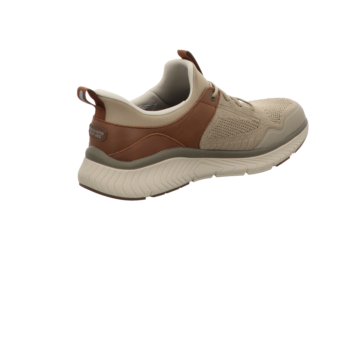 Skechers Herren Schnürschuh Slip-Ins Arch Fit Crosser in grau