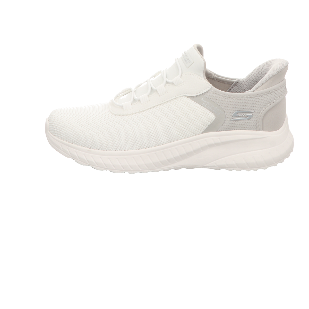 Skechers Herren Slipper Slip-Ins:bobs Sport Squad in weiss