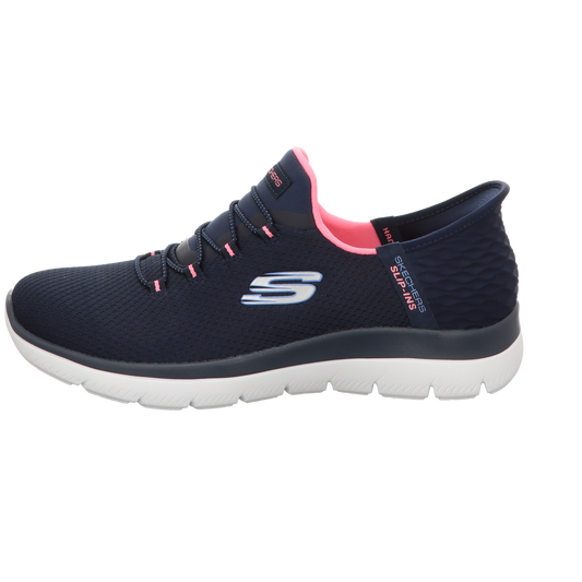 Skechers Damen Slipper Slip-Ins: Summits-Diamond in blau