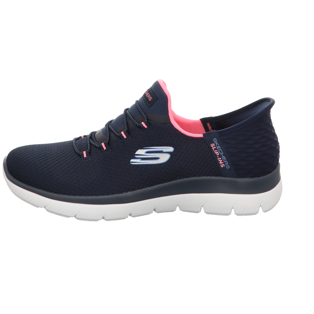 Skechers Damen Slipper Slip-Ins: Summits-Diamond in blau