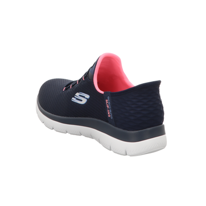 Skechers Damen Slipper Slip-Ins: Summits-Diamond in blau