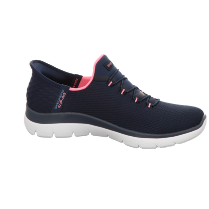 Skechers Damen Slipper Slip-Ins: Summits-Diamond in blau