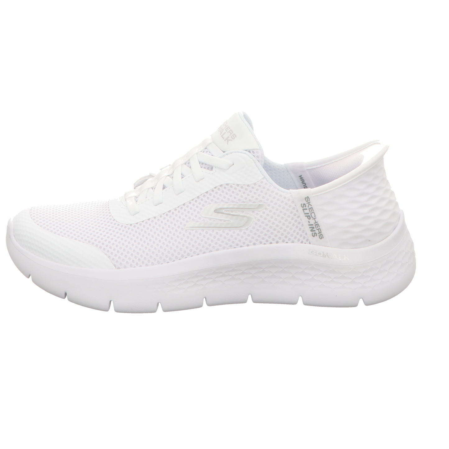 Skechers Damen Slipper Slip-Ins: Go Walk Flex in weiss