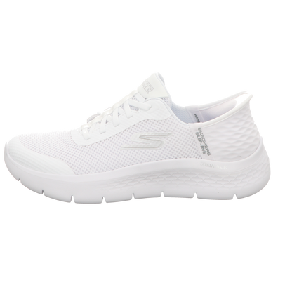 Skechers Damen Slipper Slip-Ins: Go Walk Flex in weiss