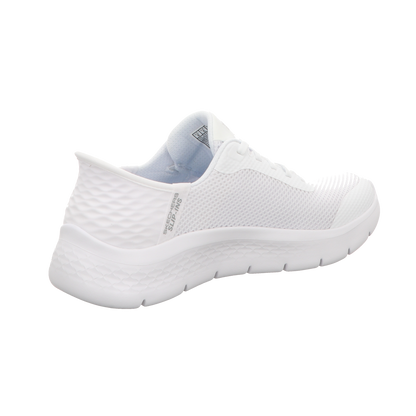 Skechers Damen Slipper Slip-Ins: Go Walk Flex in weiss