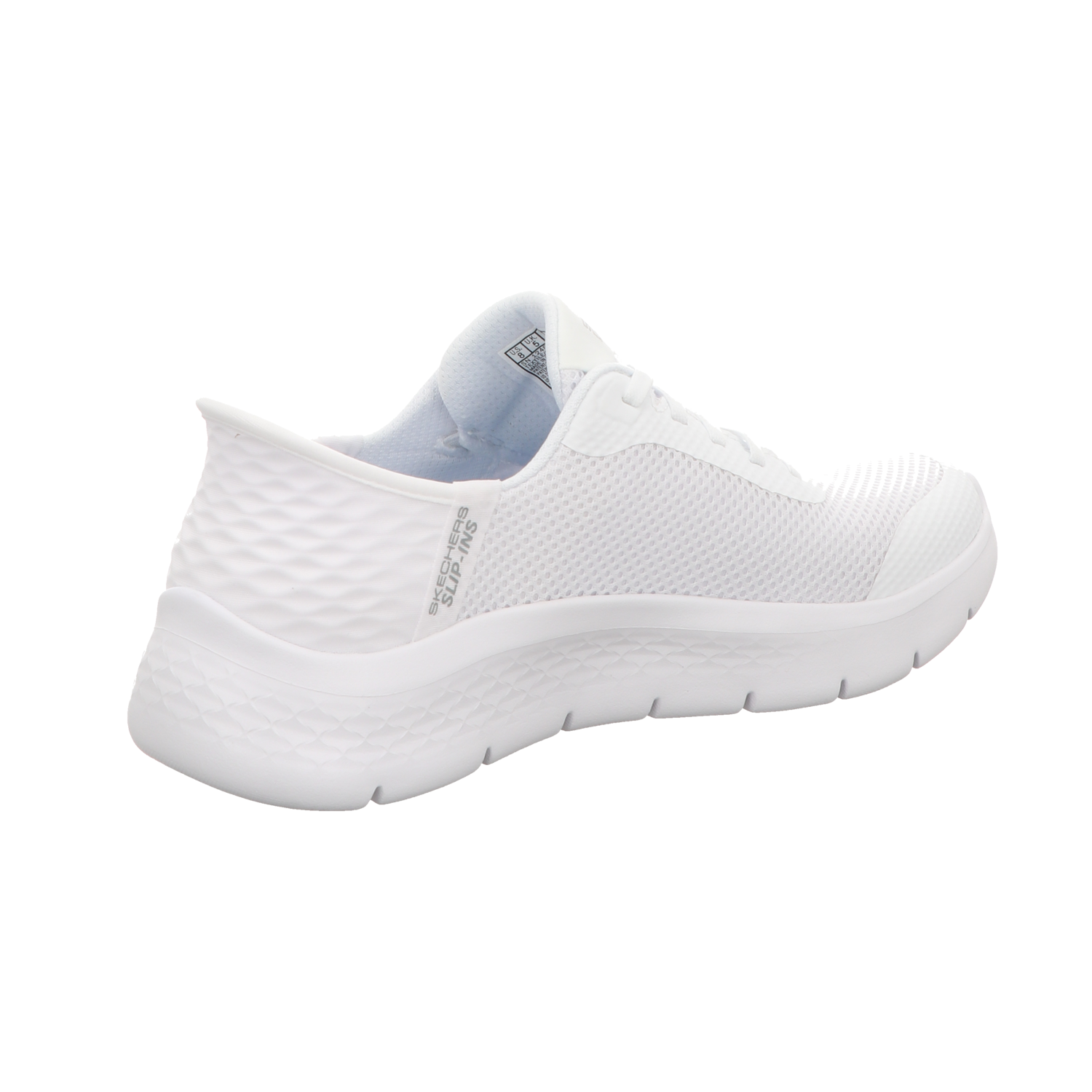 Skechers Damen Slipper Slip-Ins: Go Walk Flex in weiss