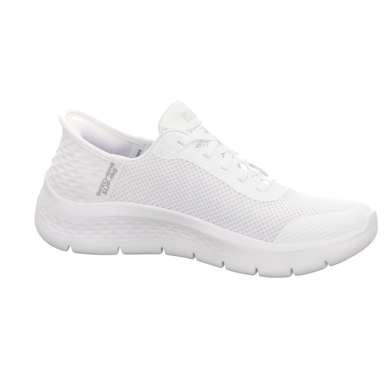 Skechers Damen Slipper Slip-Ins: Go Walk Flex in weiss