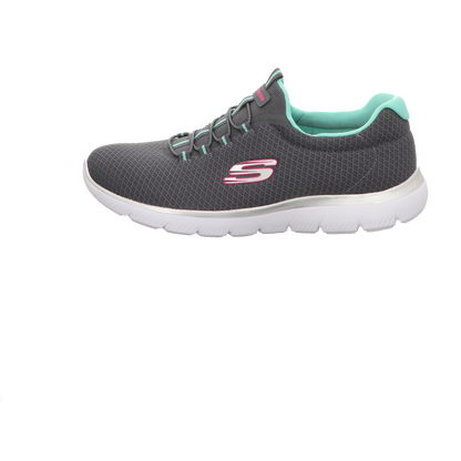 Skechers Damen Slipper Summits in grau