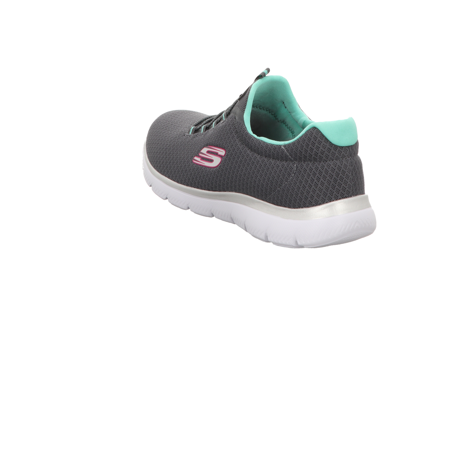 Skechers Damen Slipper Summits in grau