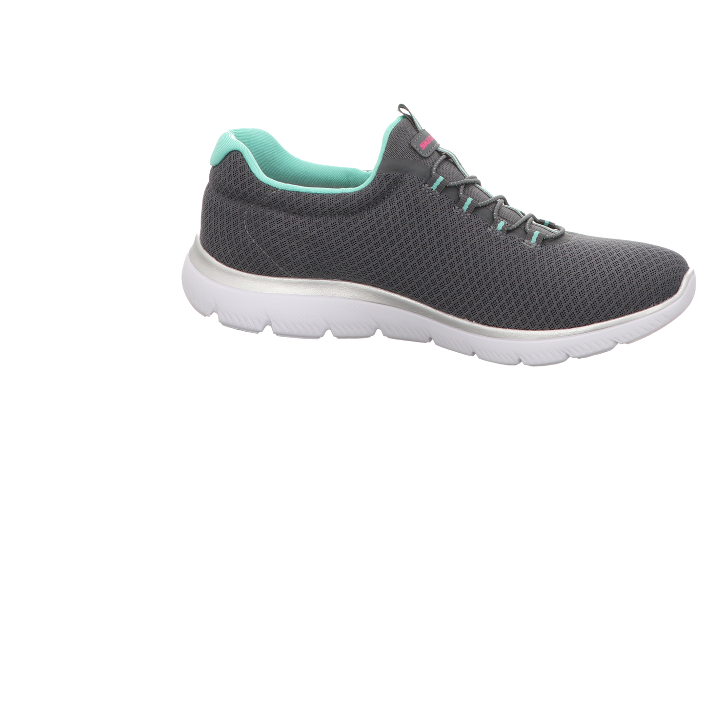 Skechers Damen Slipper Summits in grau