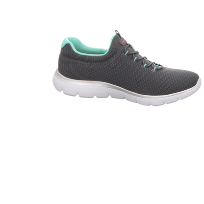 Skechers Damen Slipper Summits in grau