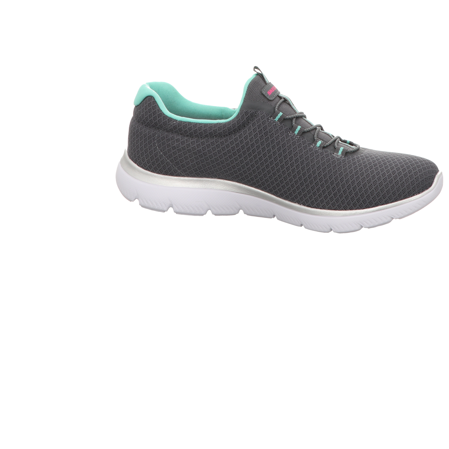 Skechers Damen Slipper Summits in grau