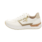 Rieker Damen Schnürschuh  in weiss