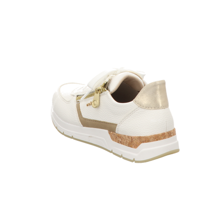 Rieker Damen Schnürschuh  in weiss