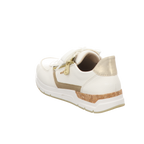 Rieker Damen Schnürschuh  in weiss