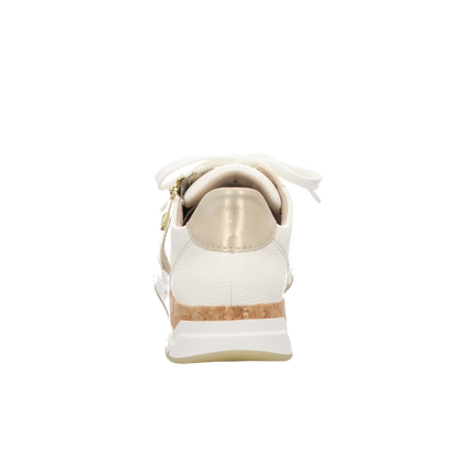 Rieker Damen Schnürschuh  in weiss