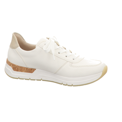 Rieker Damen Schnürschuh  in weiss