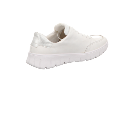 Rieker Damen Schnürschuh  in weiss