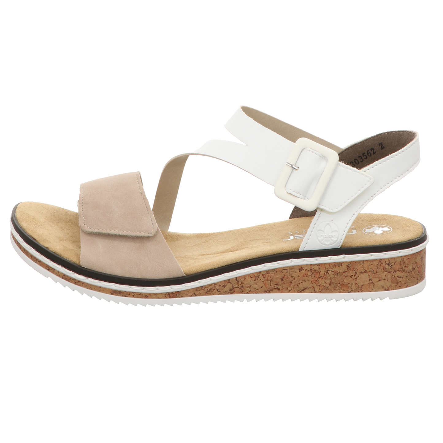 Rieker Damen Sandale  in beige
