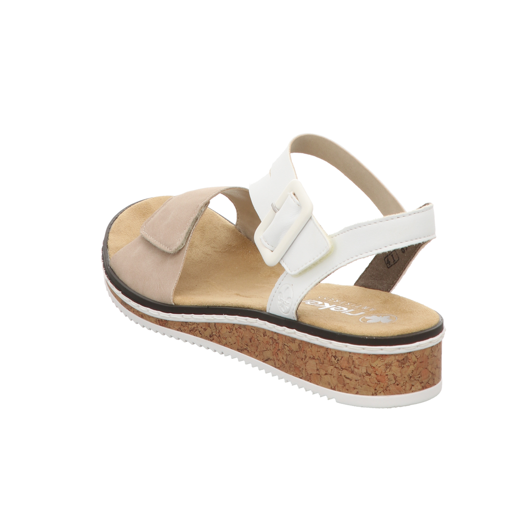 Rieker Damen Sandale  in beige