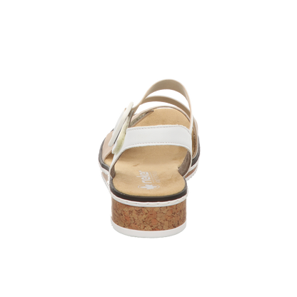 Rieker Damen Sandale  in beige