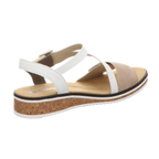 Rieker Damen Sandale  in beige