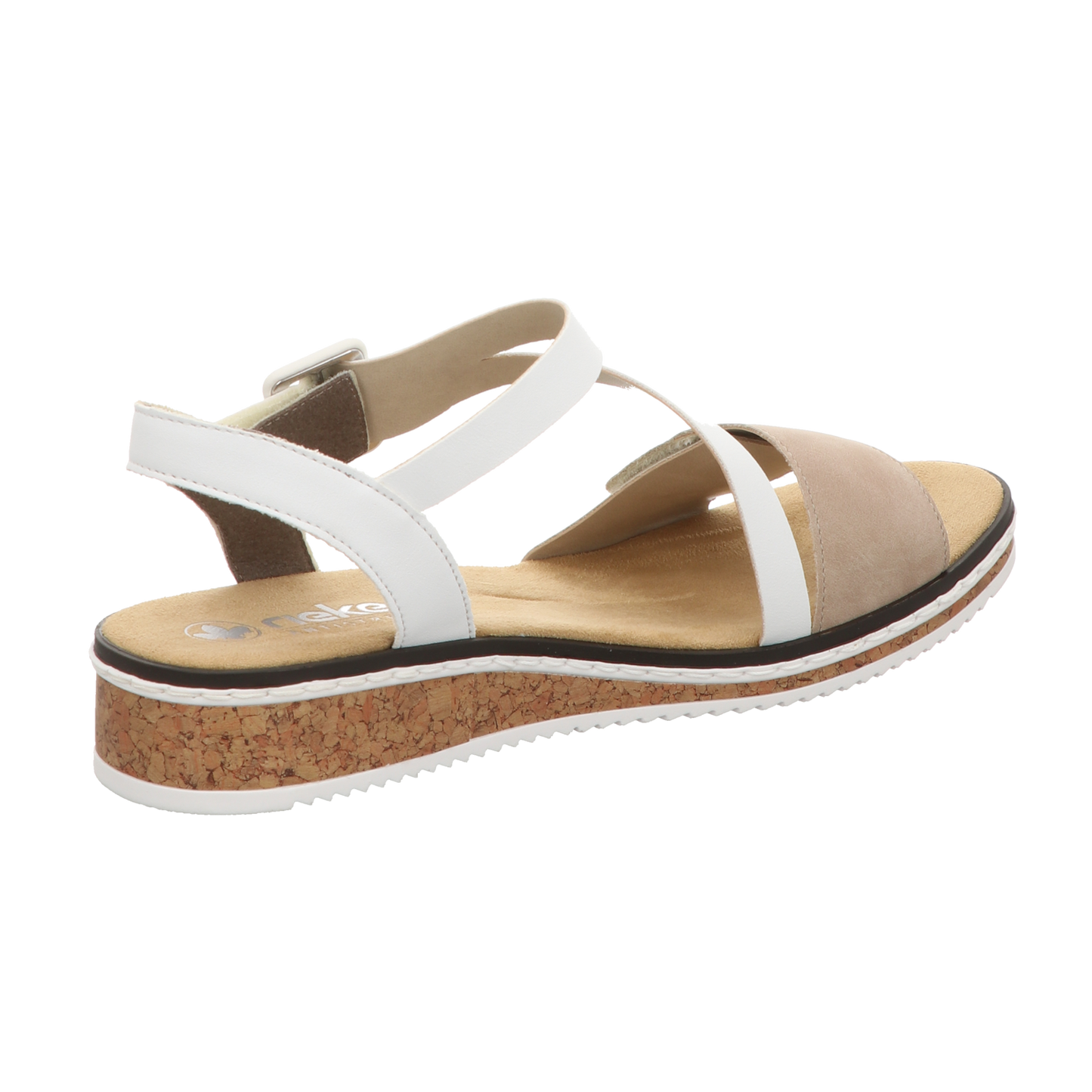 Rieker Damen Sandale  in beige