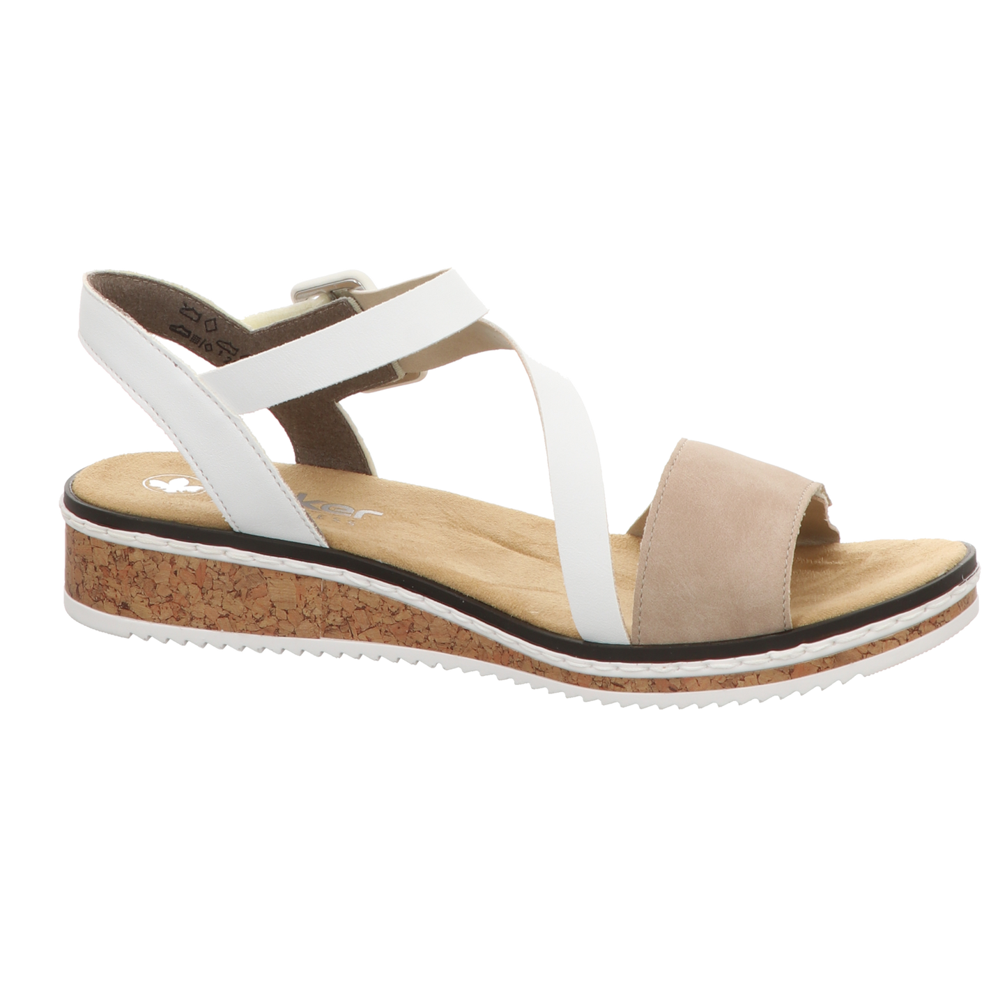 Rieker Damen Sandale  in beige