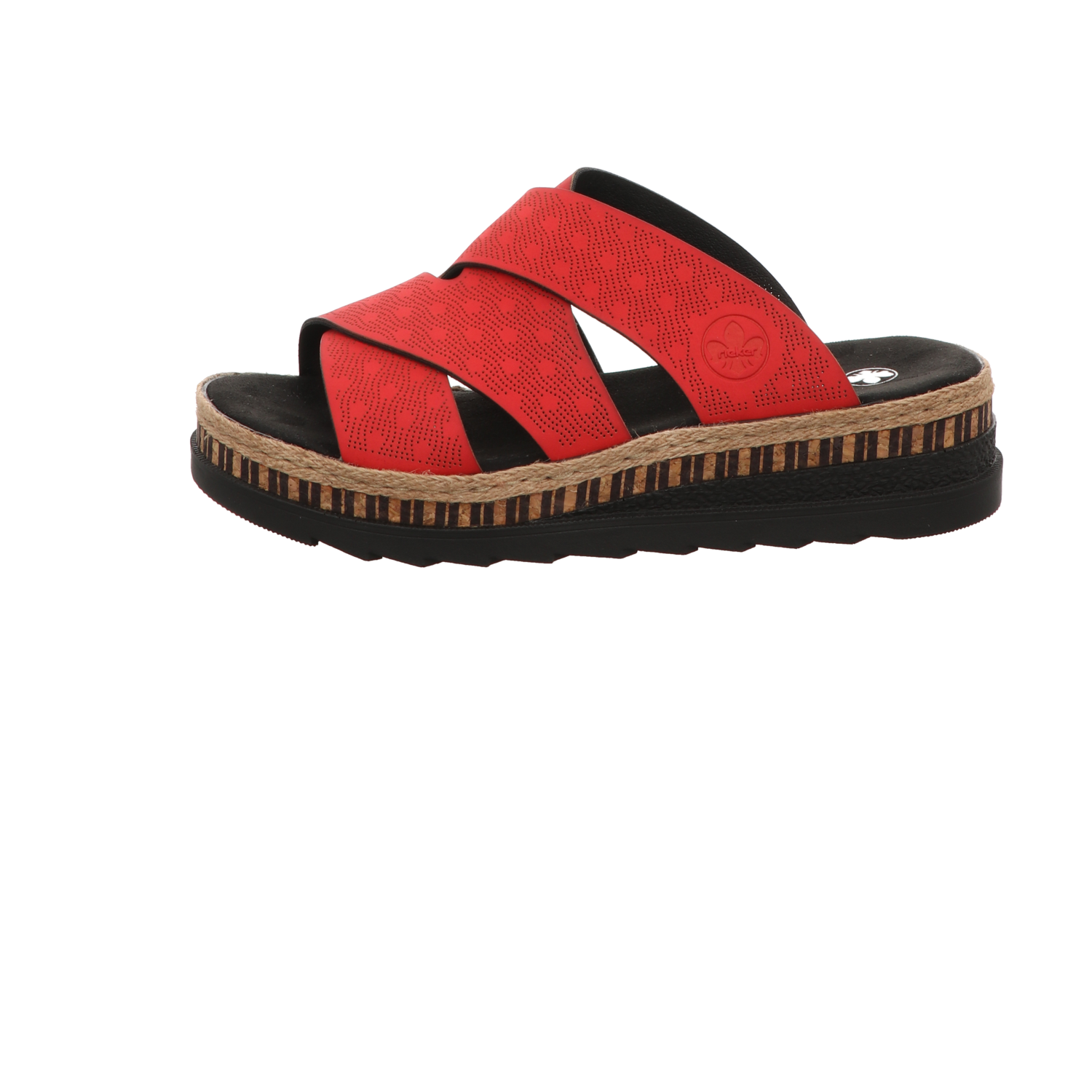 Rieker Damen Pantolette  in rot
