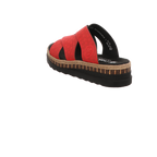 Rieker Damen Pantolette  in rot