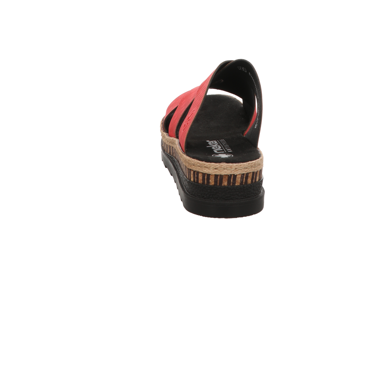 Rieker Damen Pantolette  in rot