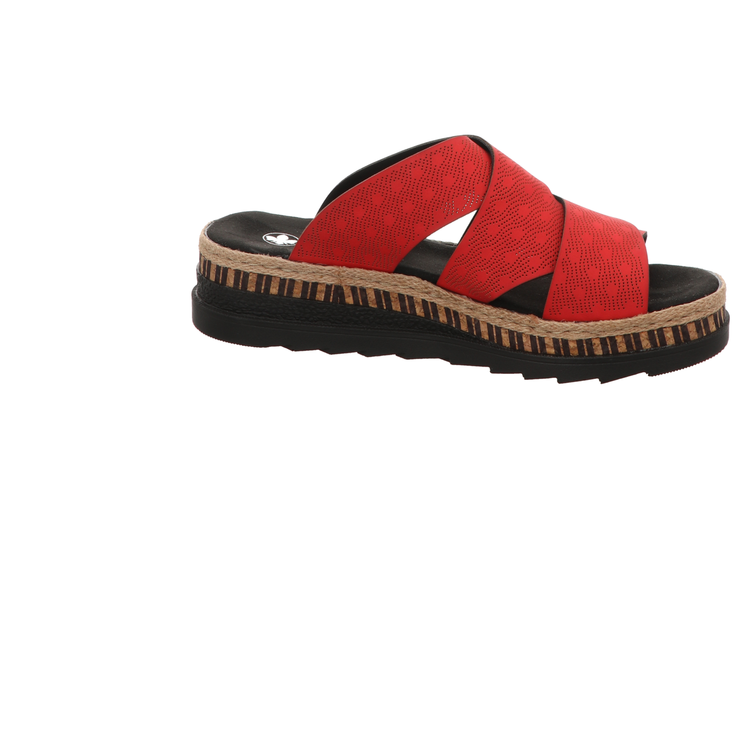 Rieker Damen Pantolette  in rot