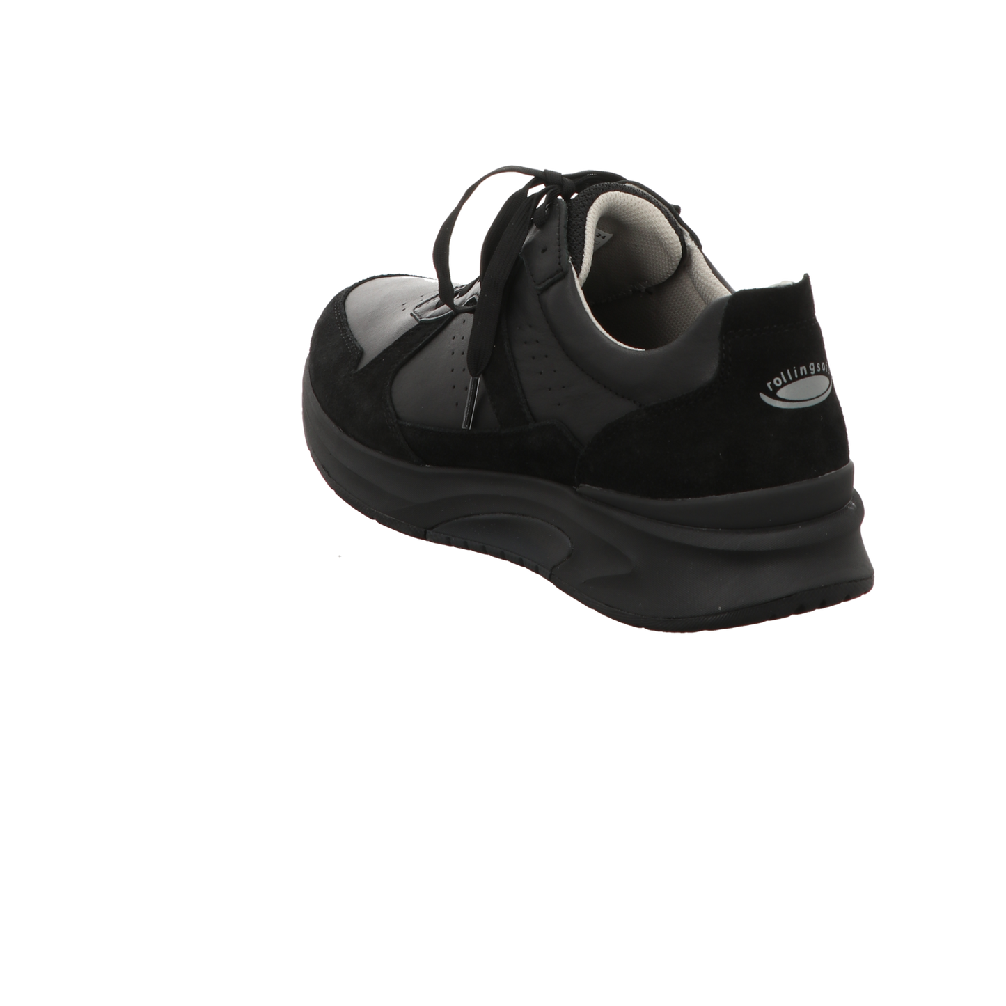 rollingsoft Herren Schnürschuh  in schwarz