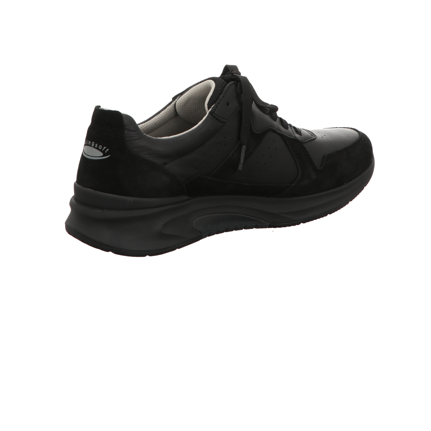 rollingsoft Herren Schnürschuh  in schwarz