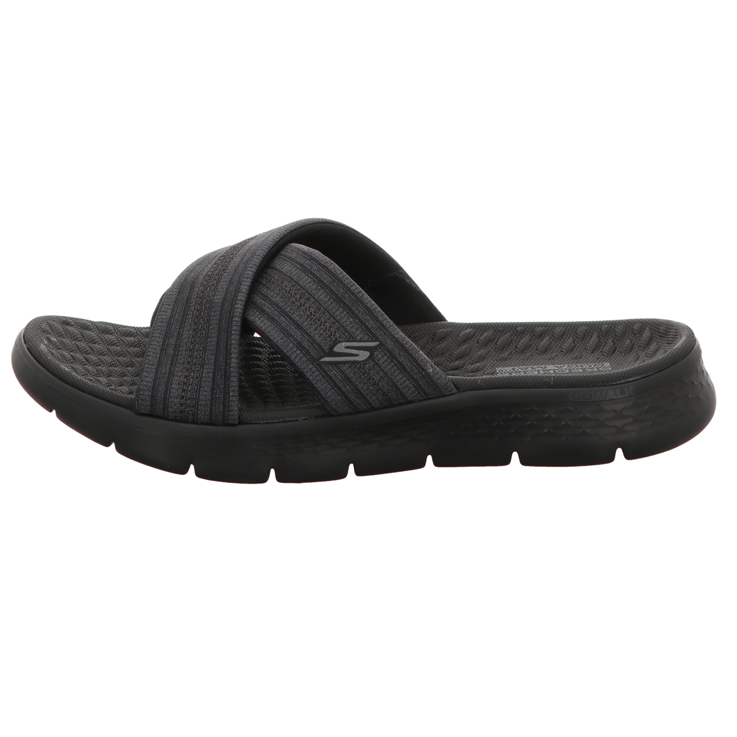 Skechers Damen Pantolette Go Walk in schwarz