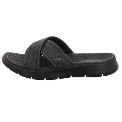 Skechers Damen Pantolette Go Walk in schwarz