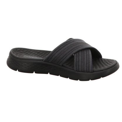 Skechers Damen Pantolette Go Walk in schwarz