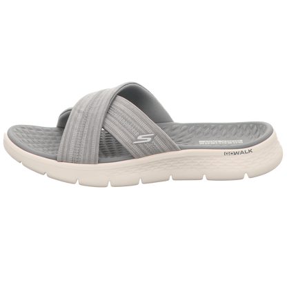 Skechers Damen Pantolette Go Walk in grau