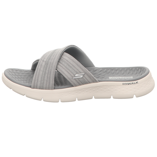 Skechers Damen Pantolette Go Walk in grau